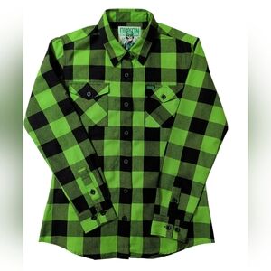 Dixxon Gang Green Flannel